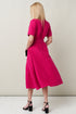Image 7 of Stylish linen dress features breathable fabric to keep you cool Suri from Baltic Linen